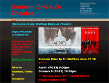 Tablet Screenshot of grahamdrivein.com